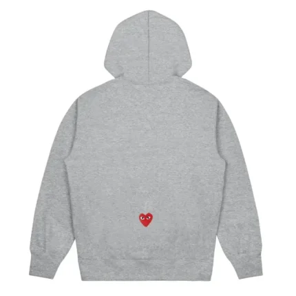 Commes des garcons hoodie grey hotsell