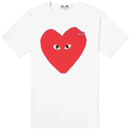 CDG Play Red Heart T-Shirt