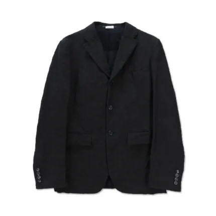 Crushed Jacket with Wide Lapel