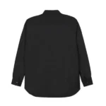 Black Wool CDG Forever Shirt back