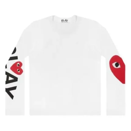 CDG Big Heart Long Sleeve Shirt