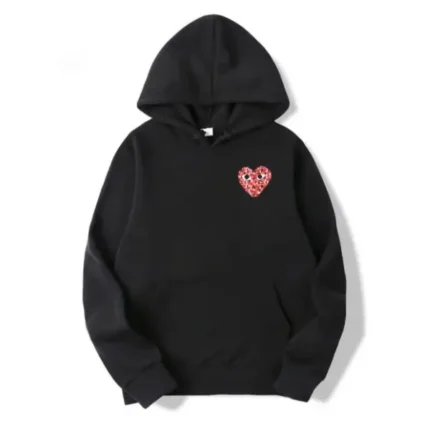 CDG Camo heart Small Logo Hoodie