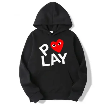 CDG Play Red Heart Hoodie