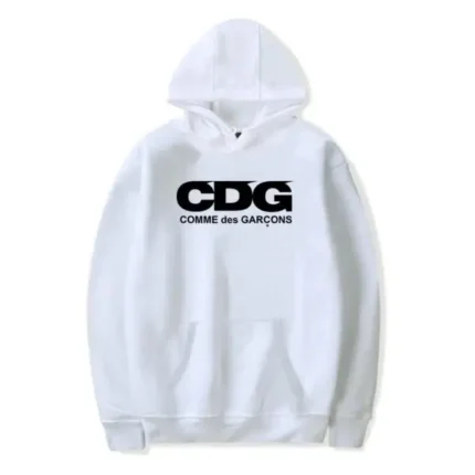 CDG White Hoodie