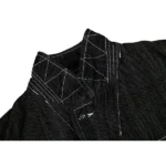 Comme Des Garçons Black Jean Jacket-collar