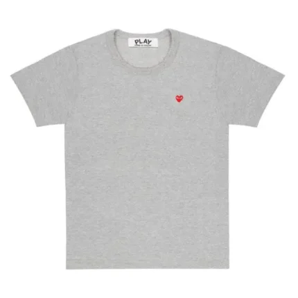 PLay Basic Small Emblem T Shirt Grey