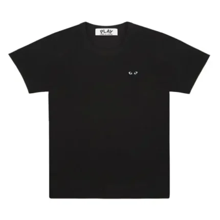 Play Basic T Shirt Black Emblem Black