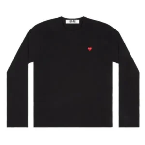 Play CDG Small Red Heart Long Sleeve