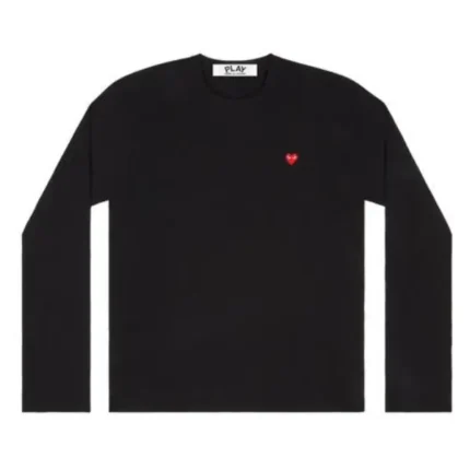 Play CDG Small Red Heart Long Sleeve