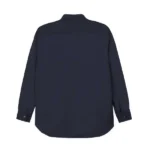 Wool Navy Blue CDG Forever Shirt back