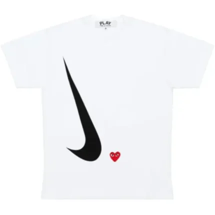 cdg play nike x play t shirt