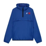 Blue CDG Half Zip Up Jacket