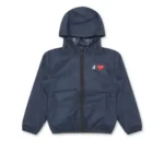 Navy CDG Kids Full Zip Up Jacket